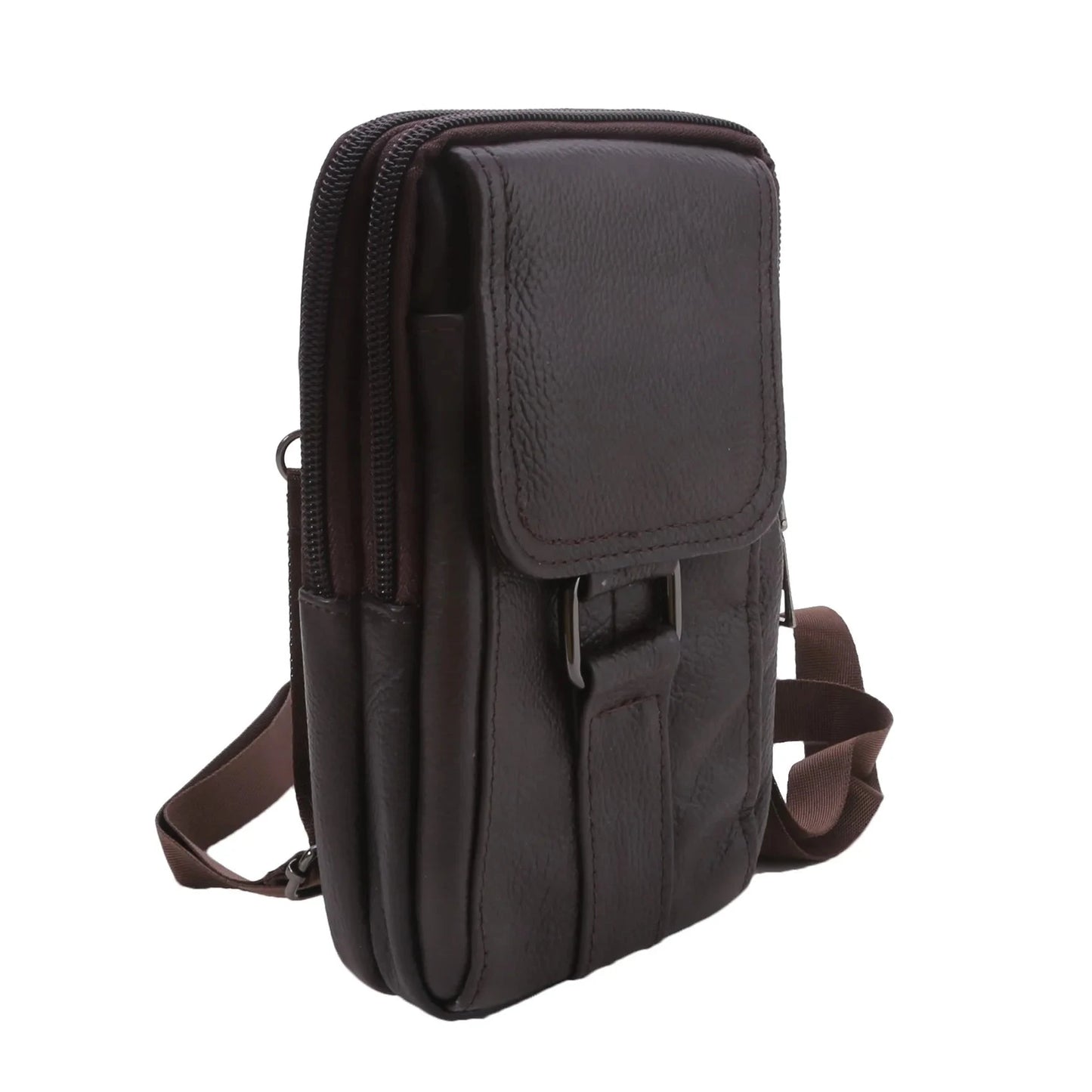 Premium Leather Waist Bag Maverick Premium Leather Waist Bag Maverick Blue Wolf Store