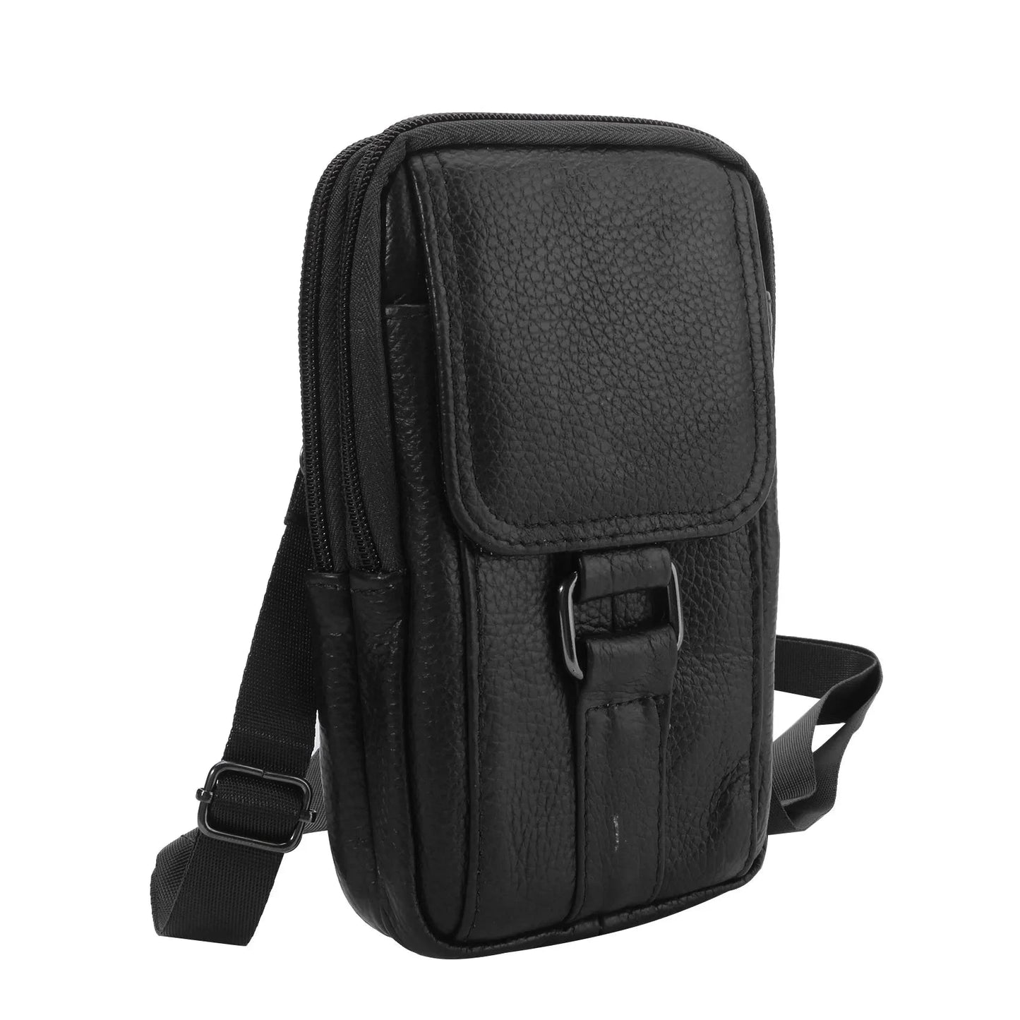 Premium Leather Waist Bag Maverick Premium Leather Waist Bag Maverick Blue Wolf Store