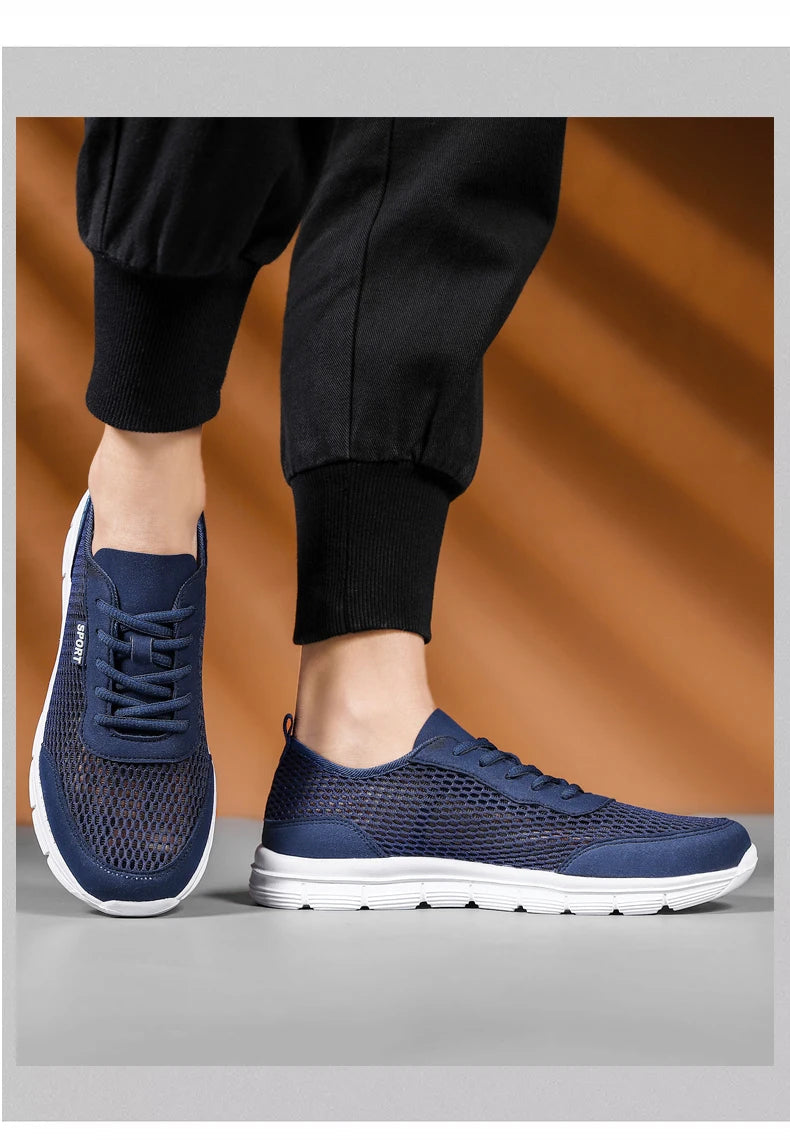 RespiraFlex Ultra Comfort Men's Sneakers RespiraFlex Ultra Comfort Men's Sneakers Blue Wolf Store
