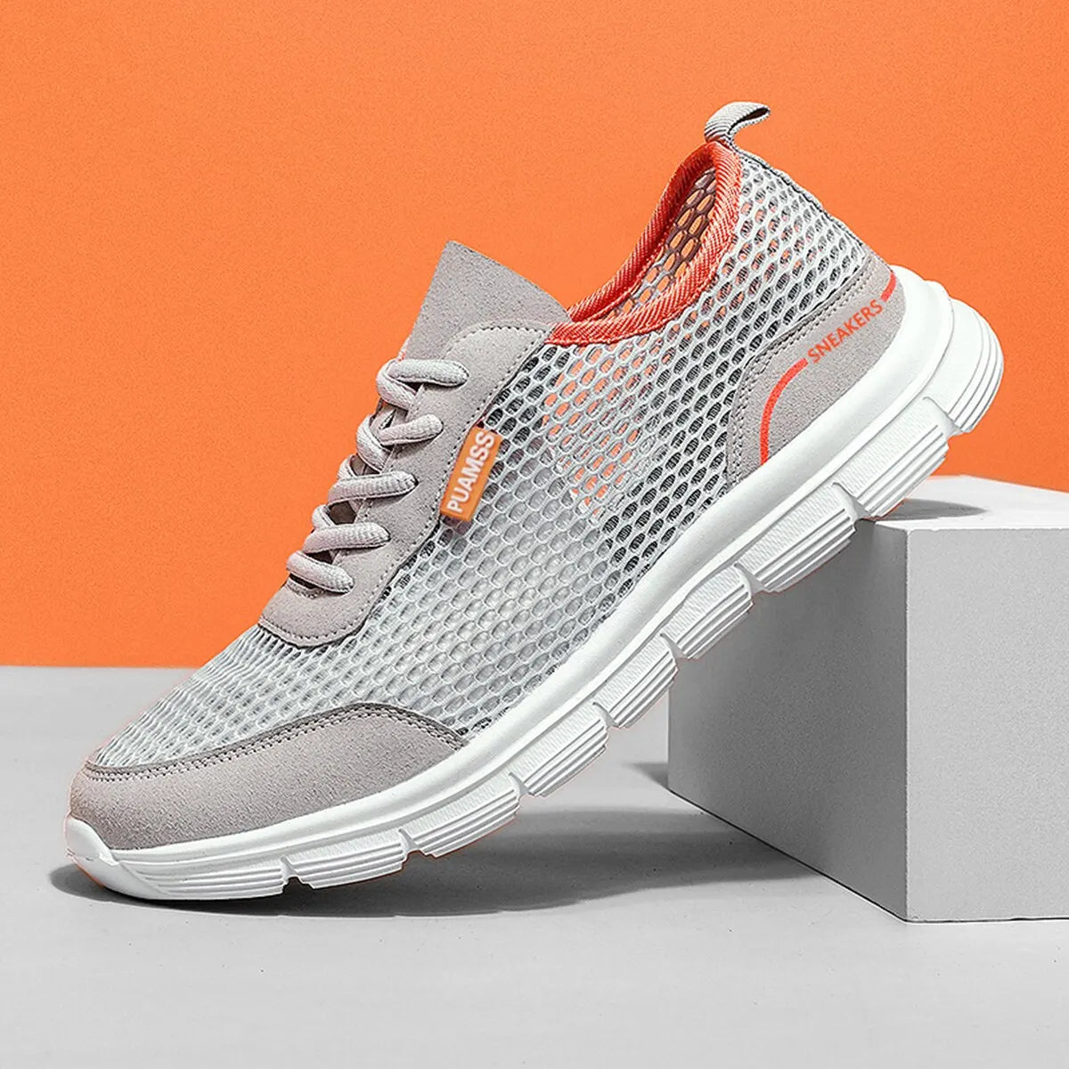 RespiraFlex Ultra Comfort Men's Sneakers RespiraFlex Ultra Comfort Men's Sneakers Blue Wolf Store 41 Gray