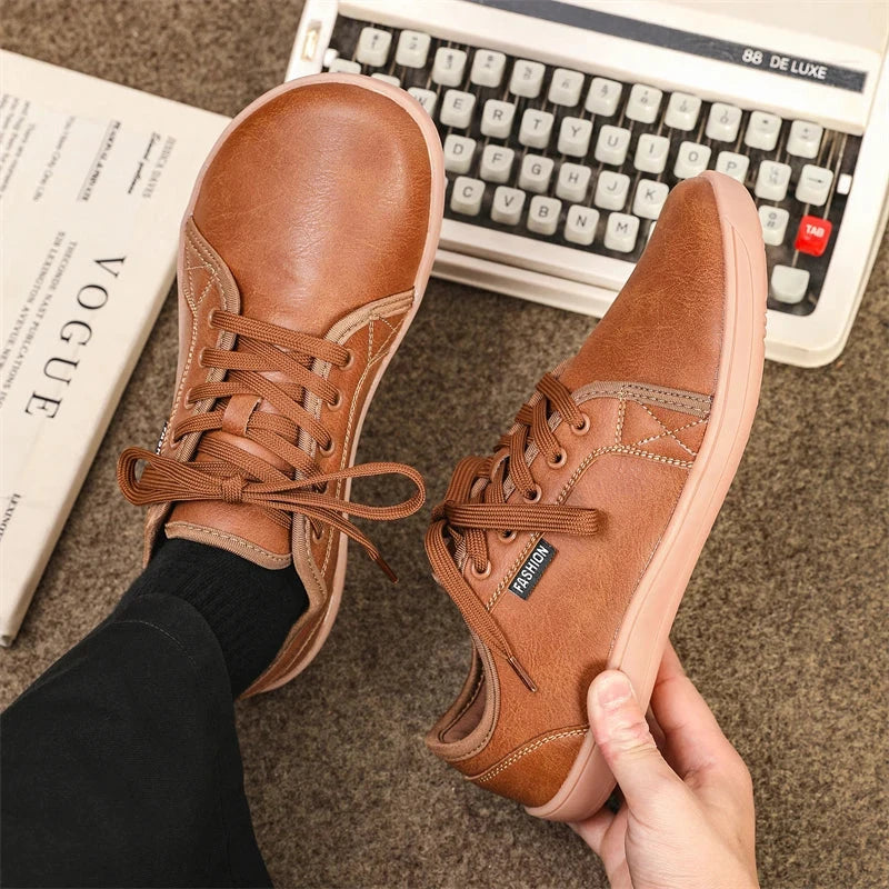 Rio Leather Men's Shoes Rio Leather Men's Shoes Blue Wolf Store Brown US 6.5 / UK/AU 4.5 / EU 37
