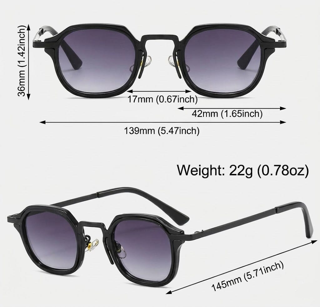 Rosvani – Elegant Retro Sunglasses Rosvani – Elegant Retro Sunglasses