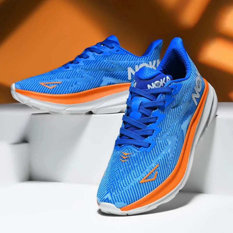 Running Shoes Men Sneakers Marathon Mens Shoes Professional Tennis Race Tranier Cushion Athletic Jogging Shoes Women Footwear Blue Wolf Store