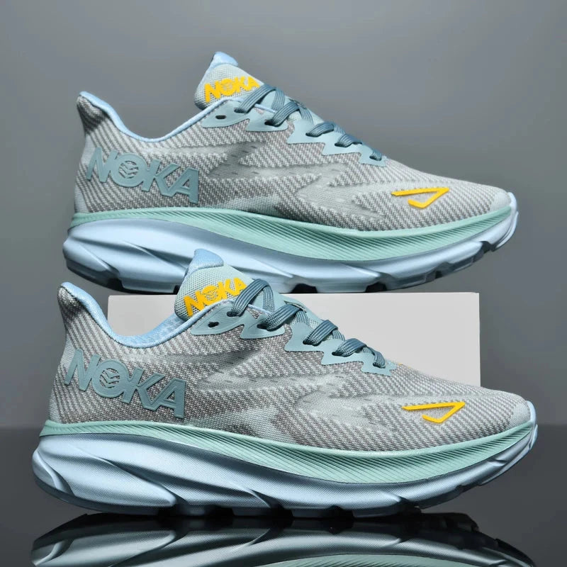Running Shoes Men Sneakers Marathon Mens Shoes Professional Tennis Race Tranier Cushion Athletic Jogging Shoes Women Footwear Blue Wolf Store