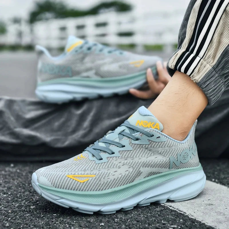 Running Shoes Men Sneakers Marathon Mens Shoes Professional Tennis Race Tranier Cushion Athletic Jogging Shoes Women Footwear Blue Wolf Store
