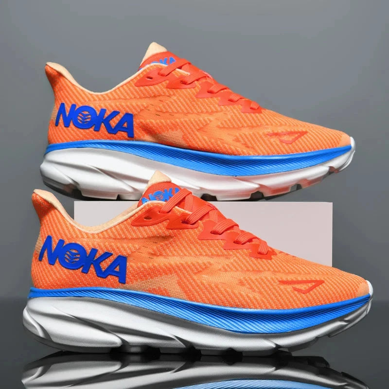 Running Shoes Men Sneakers Marathon Mens Shoes Professional Tennis Race Tranier Cushion Athletic Jogging Shoes Women Footwear Blue Wolf Store