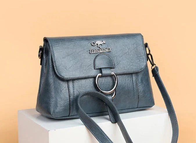 Selinna Classic Leather Bag Selinna Classic Leather Bag Blue Wolf Store