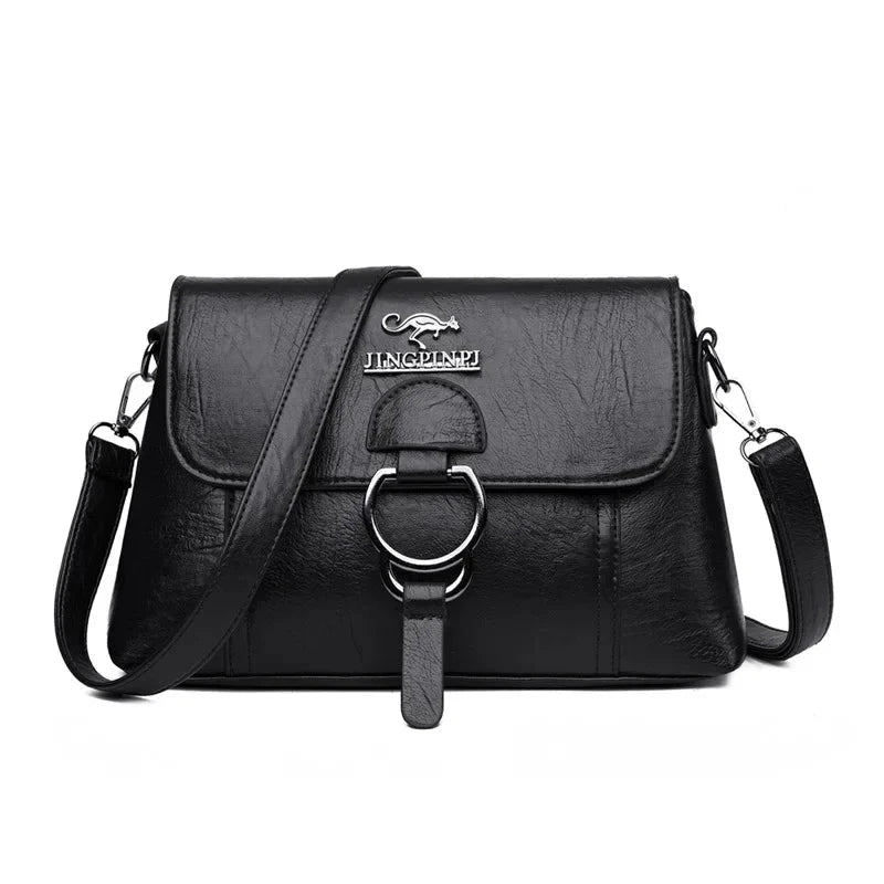 Selinna Classic Leather Bag Selinna Classic Leather Bag Blue Wolf Store