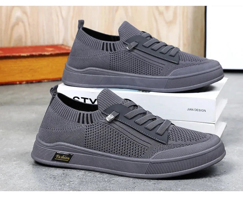 Shoes Men's Summer 2024 New Korean Edition Men's Shoes Solid Color Casual Canvas Shoes Breathable Single Blue Wolf Store