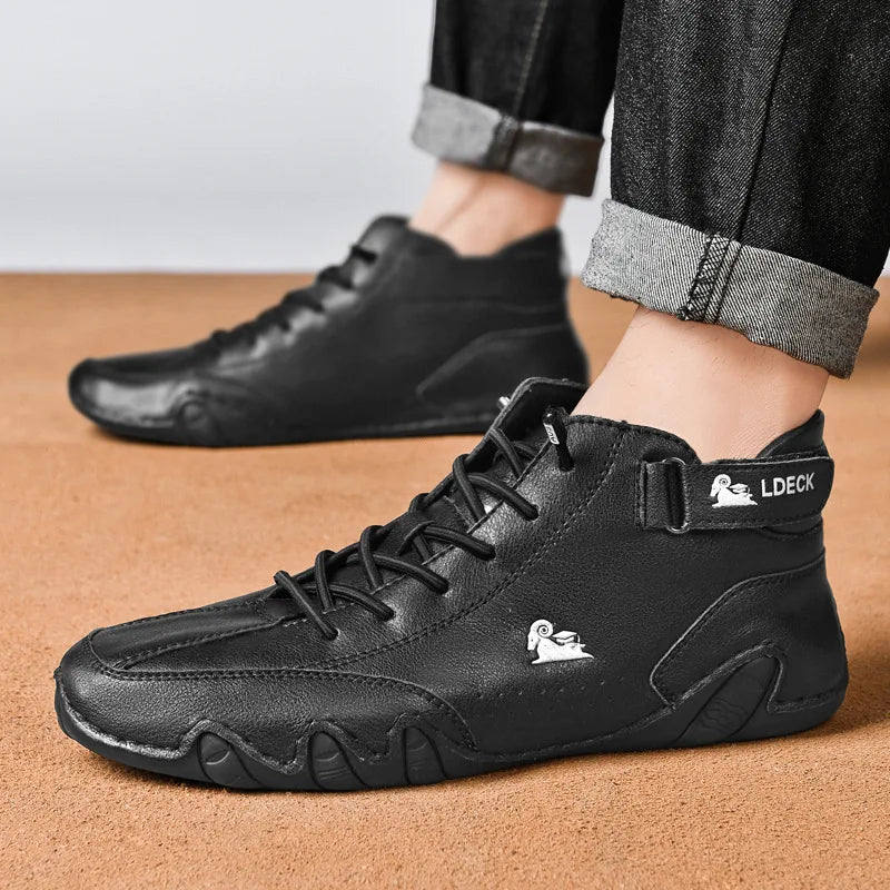 Signature Leather Men's Boots Signature Leather Men's Boots Blue Wolf Store