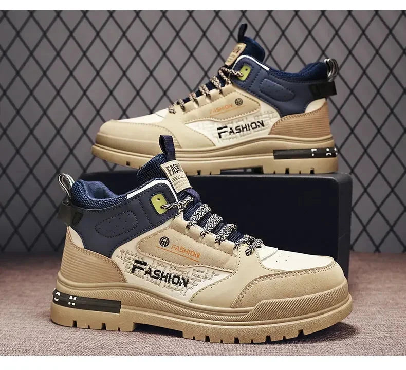 Sneakers Men Casual Autumn Vulcanized Shoes Male Walking Sport Shoes Outdoor Sneakers Male Sneakers Soft Sole Walking Shoes Blue Wolf Store