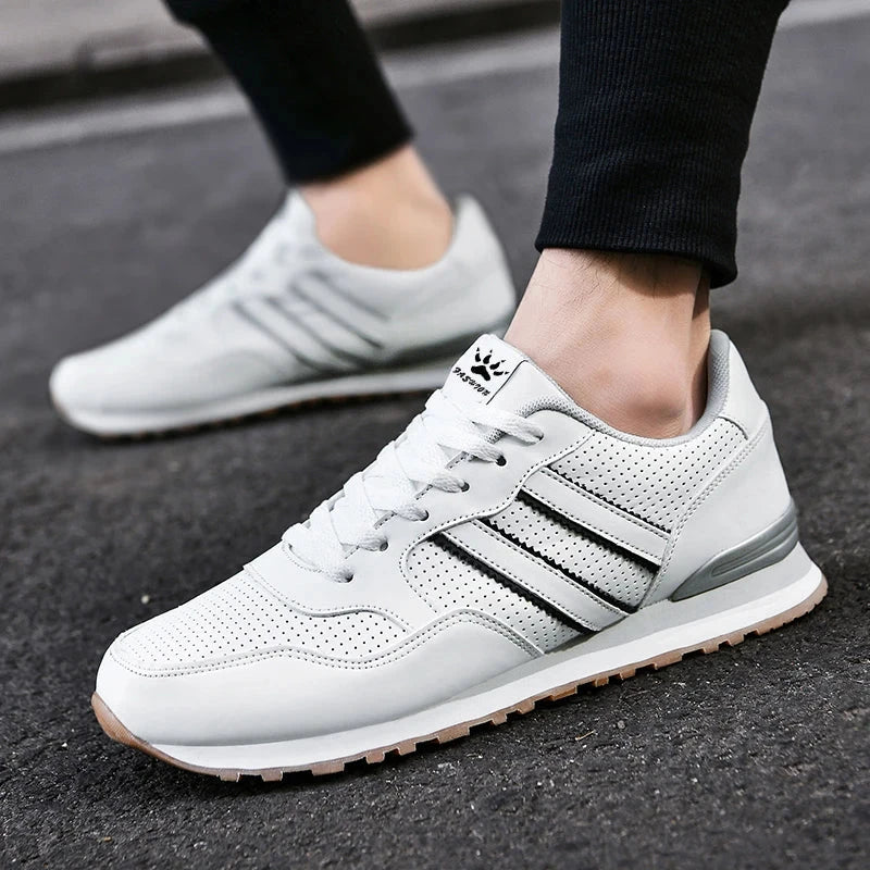 Sneakers Men Casual Shoes Light Suede 2024 New Classic Men Running shoes Outdoor Breathable Mesh Jogging Sport Shoes Blue Wolf Store