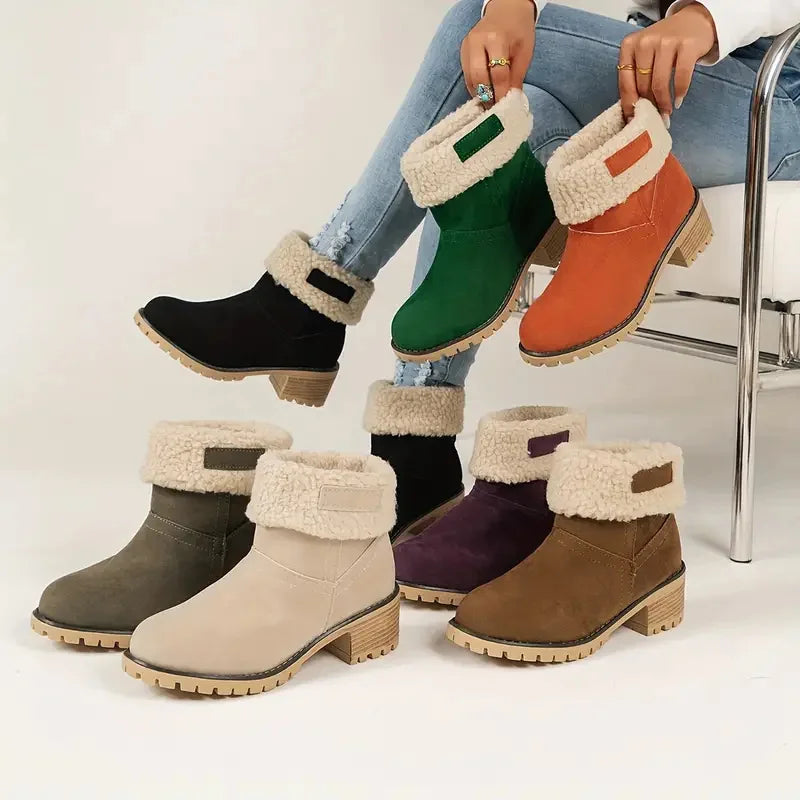 Sofie Women's Winter Suede Boots Sofie Women's Winter Suede Boots Blue Wolf Store