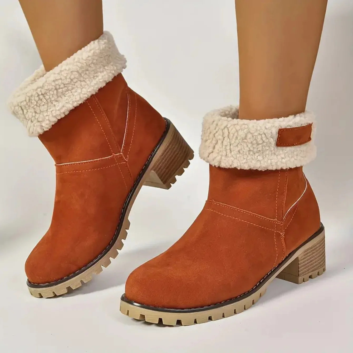Sofie Women's Winter Suede Boots Sofie Women's Winter Suede Boots Blue Wolf Store