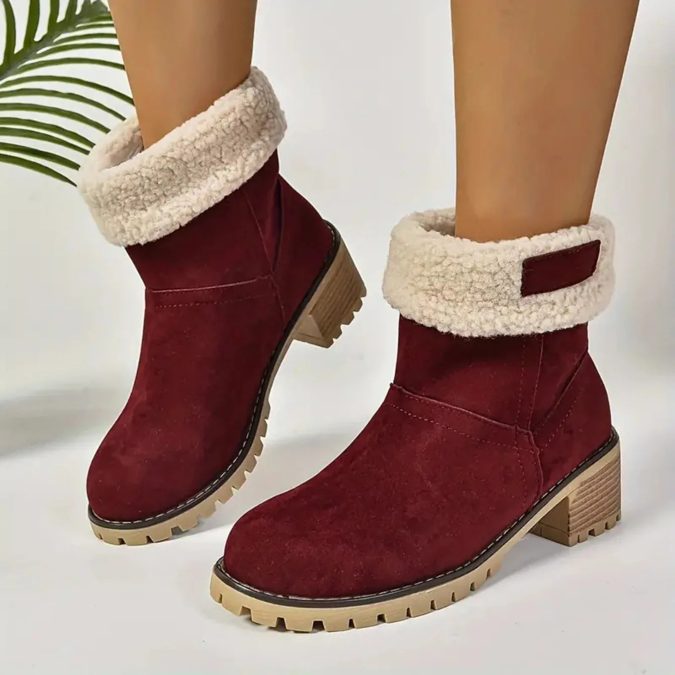 Sofie Women's Winter Suede Boots Sofie Women's Winter Suede Boots Blue Wolf Store