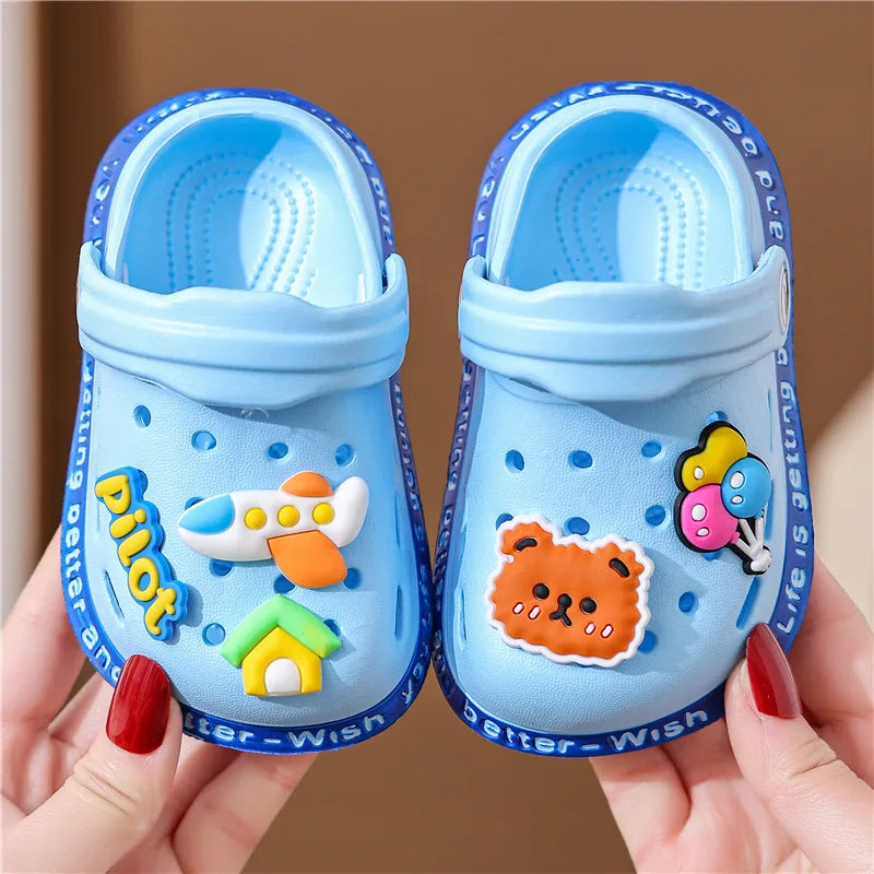 Soft Anti-Skid Children's Slippers Soft Anti-Skid Children's Slippers Blue Wolf Store
