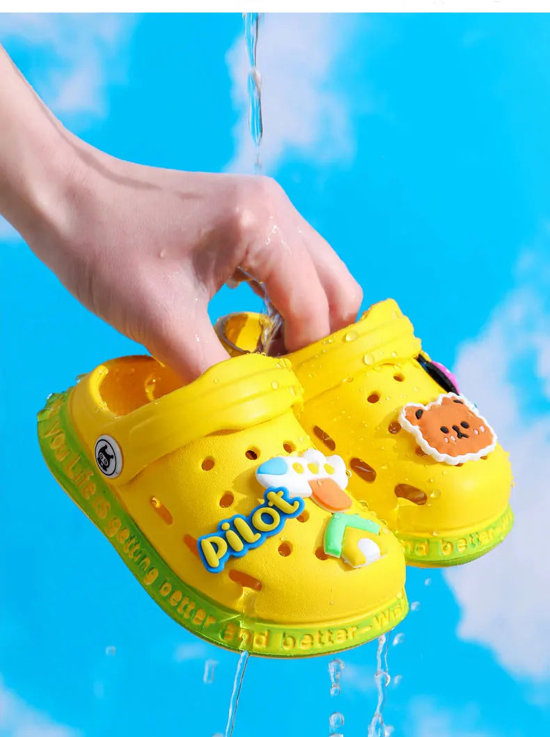 Soft Anti-Skid Children's Slippers Soft Anti-Skid Children's Slippers Blue Wolf Store