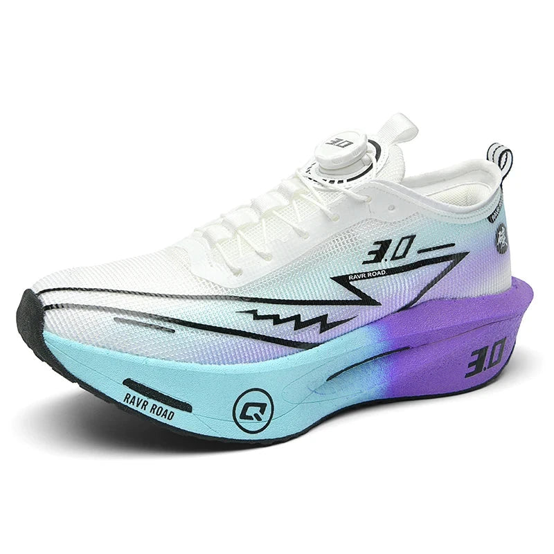 Soft Sole Cushioning Men's Running Shoes for Women High-quality Road Jogging Shoes Light Comfy Sneakers Mesh Training Shoes male Blue Wolf Store 5cuicanlanxing 34