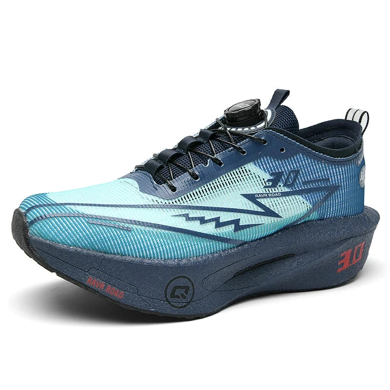Soft Sole Cushioning Men's Running Shoes for Women High-quality Road Jogging Shoes Light Comfy Sneakers Mesh Training Shoes male Blue Wolf Store 5lanxing 44