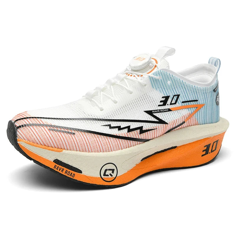 Soft Sole Cushioning Men's Running Shoes for Women High-quality Road Jogging Shoes Light Comfy Sneakers Mesh Training Shoes male Blue Wolf Store 5tiane 36