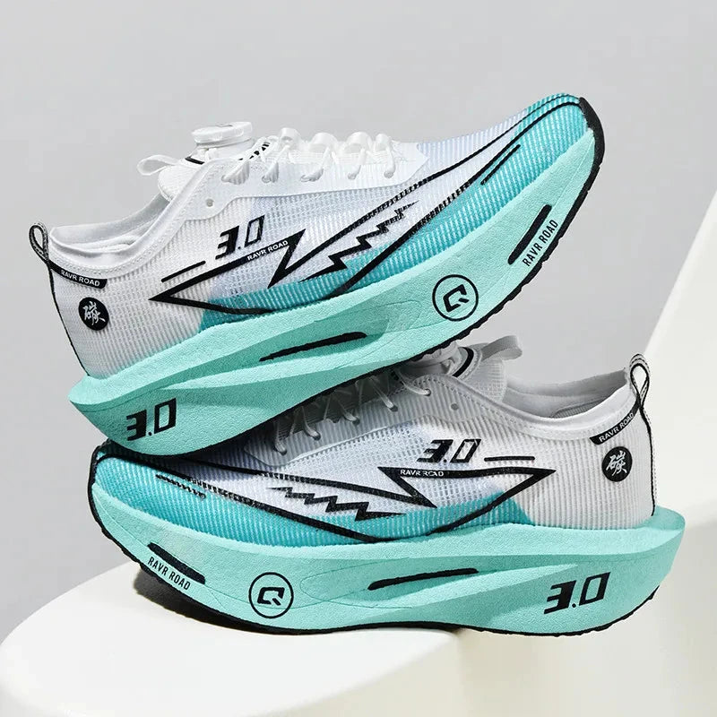 Soft Sole Cushioning Men's Running Shoes for Women High-quality Road Jogging Shoes Light Comfy Sneakers Mesh Training Shoes male Blue Wolf Store