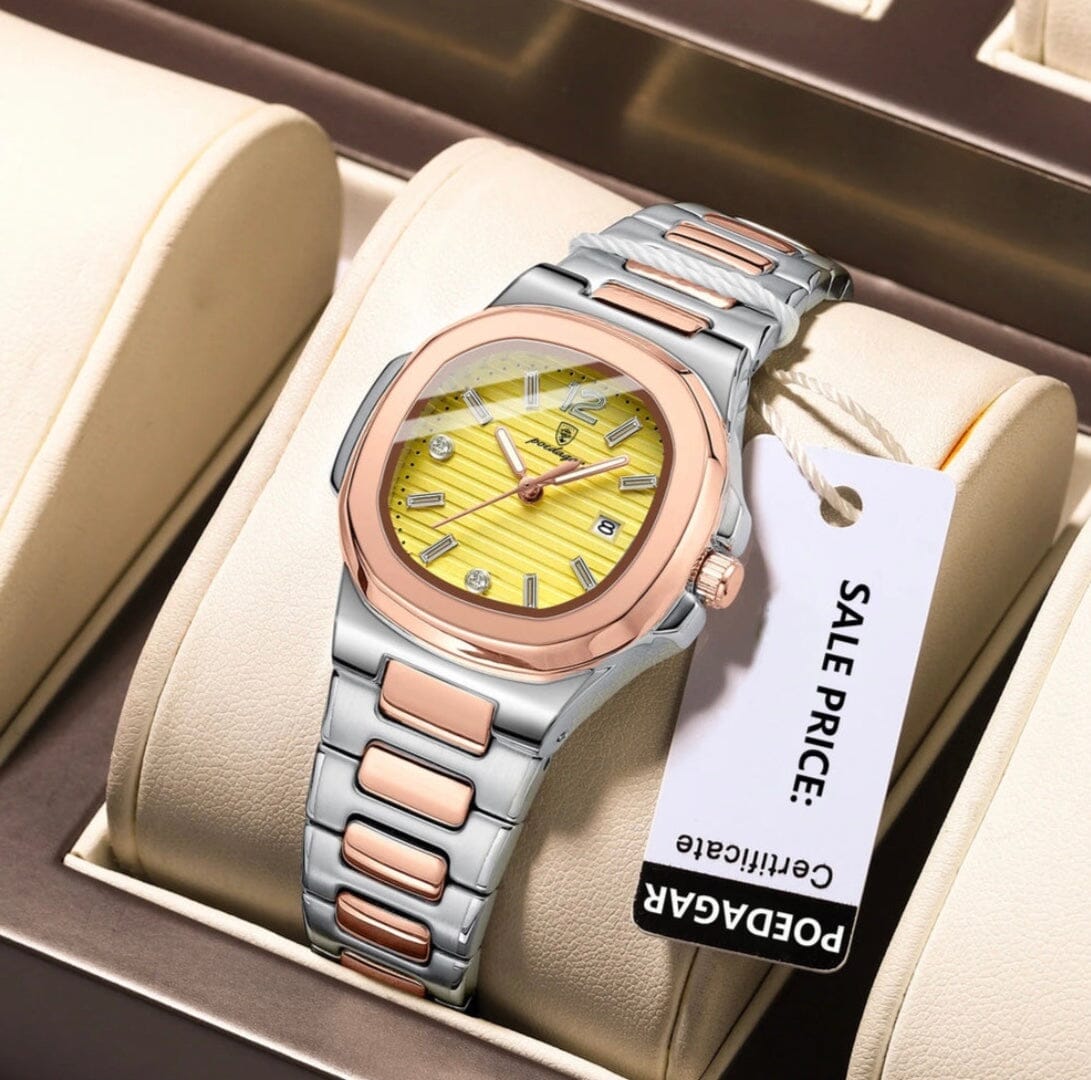 Soléa Prisma Women’s Watch Soléa Prisma Women’s Watch Blue Wolf Store Rose Gold Yellow