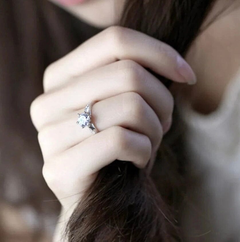 Sylvia Marin – Elegant Women’s Sterling Silver 925 Ring Sylvia Marin – Elegant Women’s Sterling Silver 925 Ring Blue Wolf Store