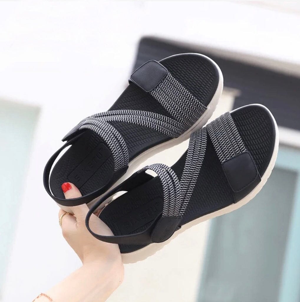 UrbanEase – Casual Comfort Sandals UrbanEase – Casual Comfort Sandals Blue Wolf Store Black US 5.5 / UK/AU 3 / EU 35