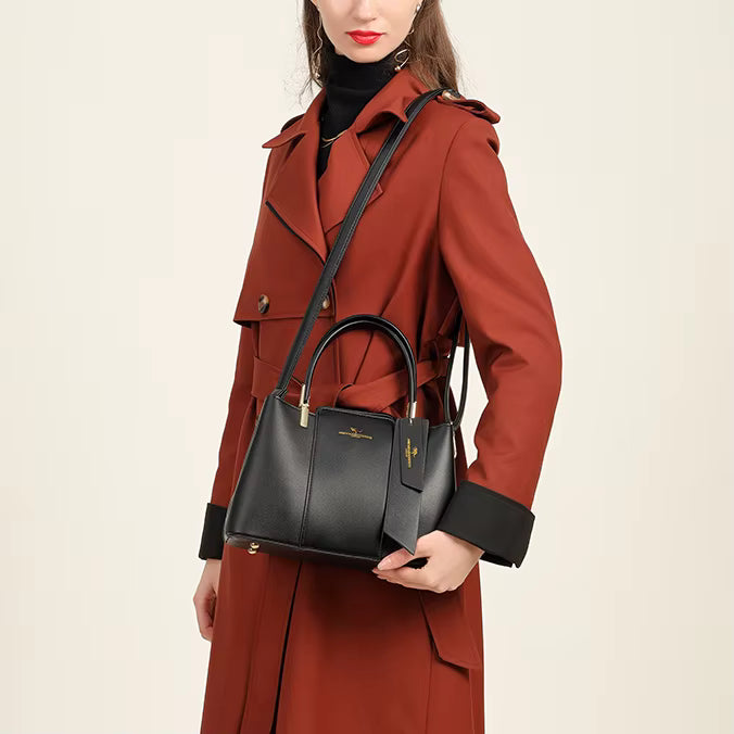Velloure D'Orselle - Luxury Leather Handbag Blue Wolf Store