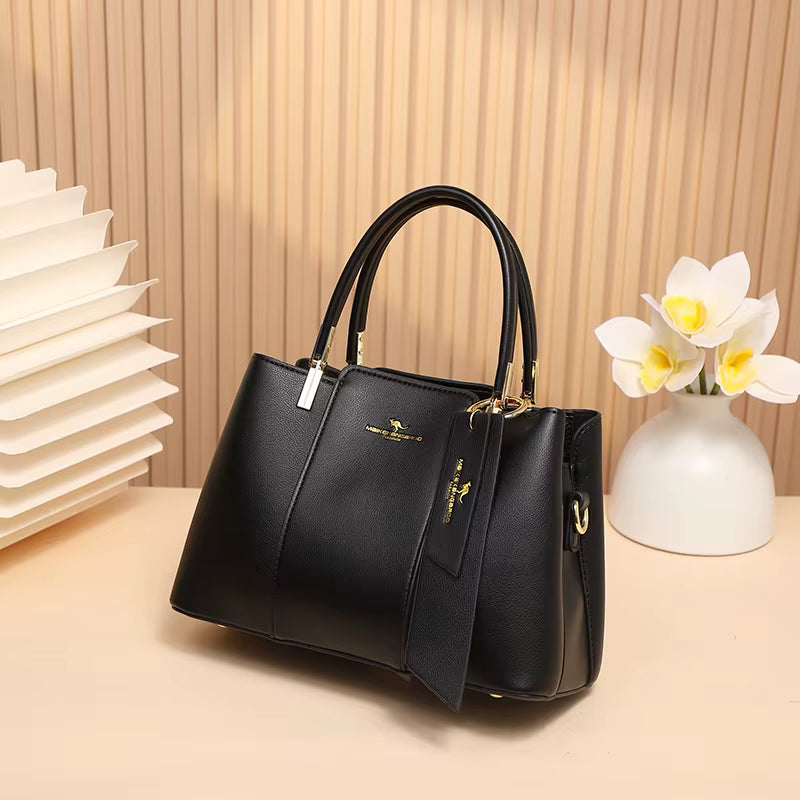 Velloure D'Orselle - Luxury Leather Handbag Blue Wolf Store