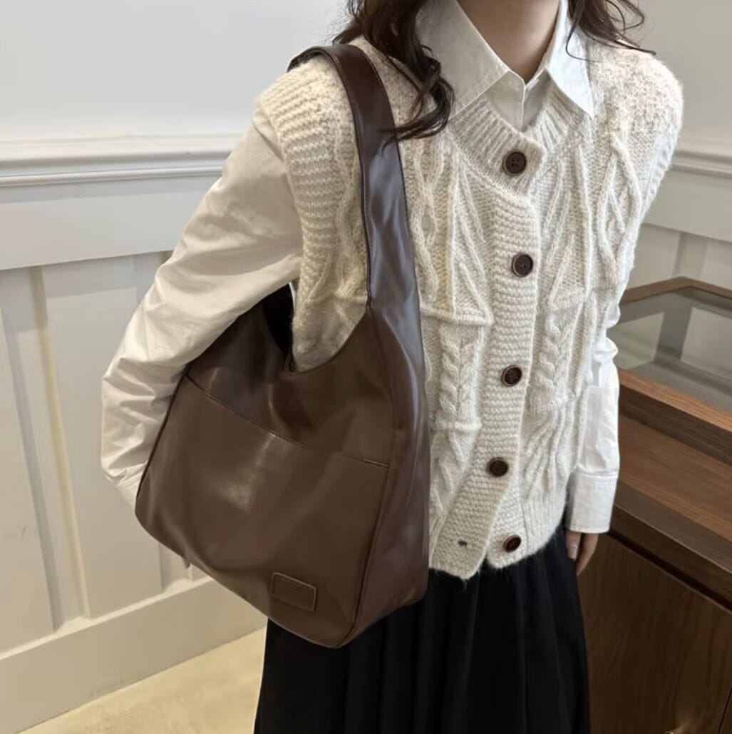 Velmora – Versatile Leather Shoulder Bag Velmora – Versatile Leather Shoulder Bag Blue Wolf Store