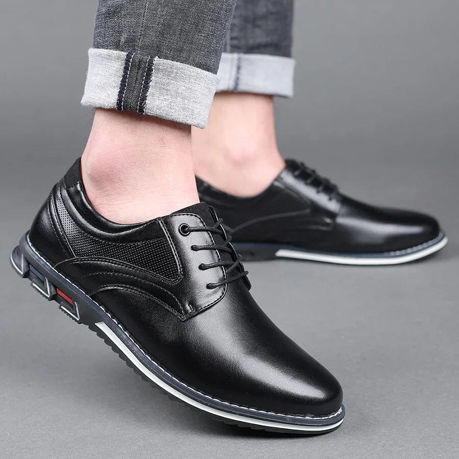 Vitorini Leather Oxford Shoes Vitorini Leather Oxford Shoes Blue Wolf Store