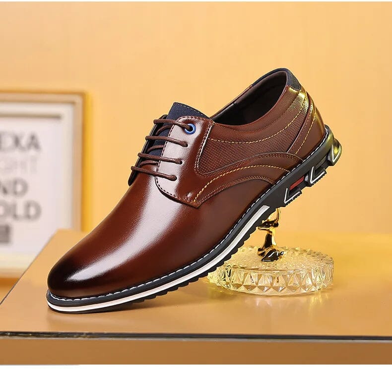 Vitorini Leather Oxford Shoes Vitorini Leather Oxford Shoes Blue Wolf Store
