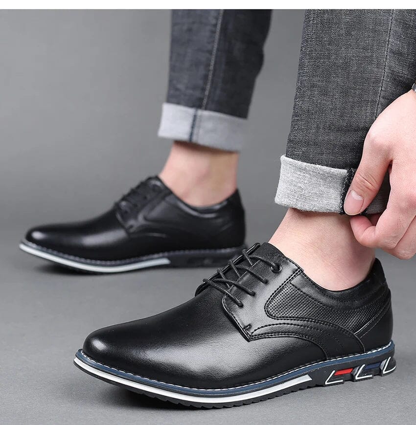 Vitorini Leather Oxford Shoes Vitorini Leather Oxford Shoes Blue Wolf Store