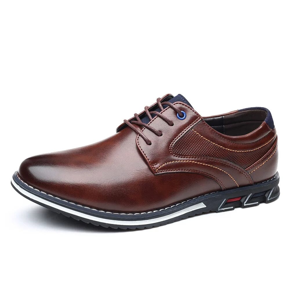 Vitorini Leather Oxford Shoes Vitorini Leather Oxford Shoes Blue Wolf Store Brown 6