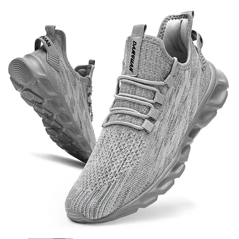 Vulcan Men's Active Breath Sneakers Blue Wolf Store 45 Grey