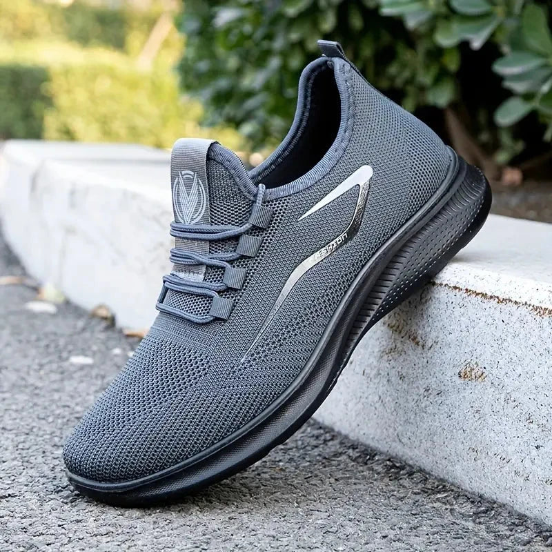 WindRush Breathable Men's Casual Sneakers WindRush Breathable Men's Casual Sneakers Blue Wolf Store Gray US 7.5 / UK/AU 6.5