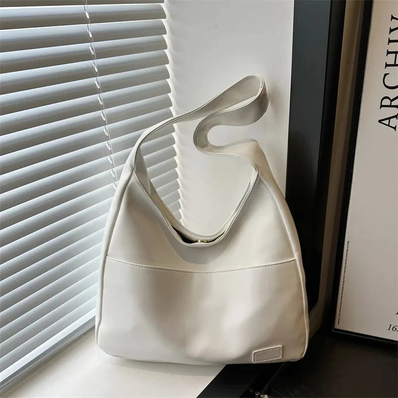 Women Tote Bag Versatile Shoulder Bag Blue Wolf Store White CHINA