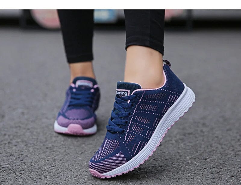 Women's Breathable Casual Fashion Sneakers Sellena Breathable Fashion Casual Women's Sneakers Blue Wolf Store