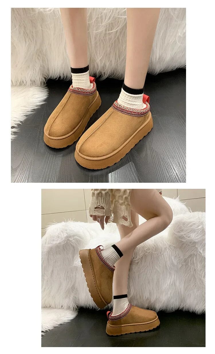Women's Cashmere Boots Blue Wolf Store
