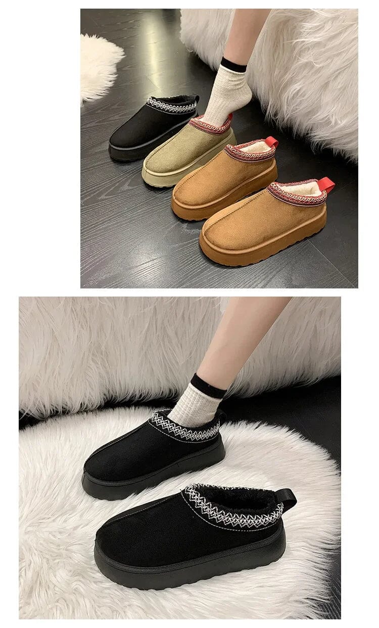 Women's Cashmere Boots Blue Wolf Store