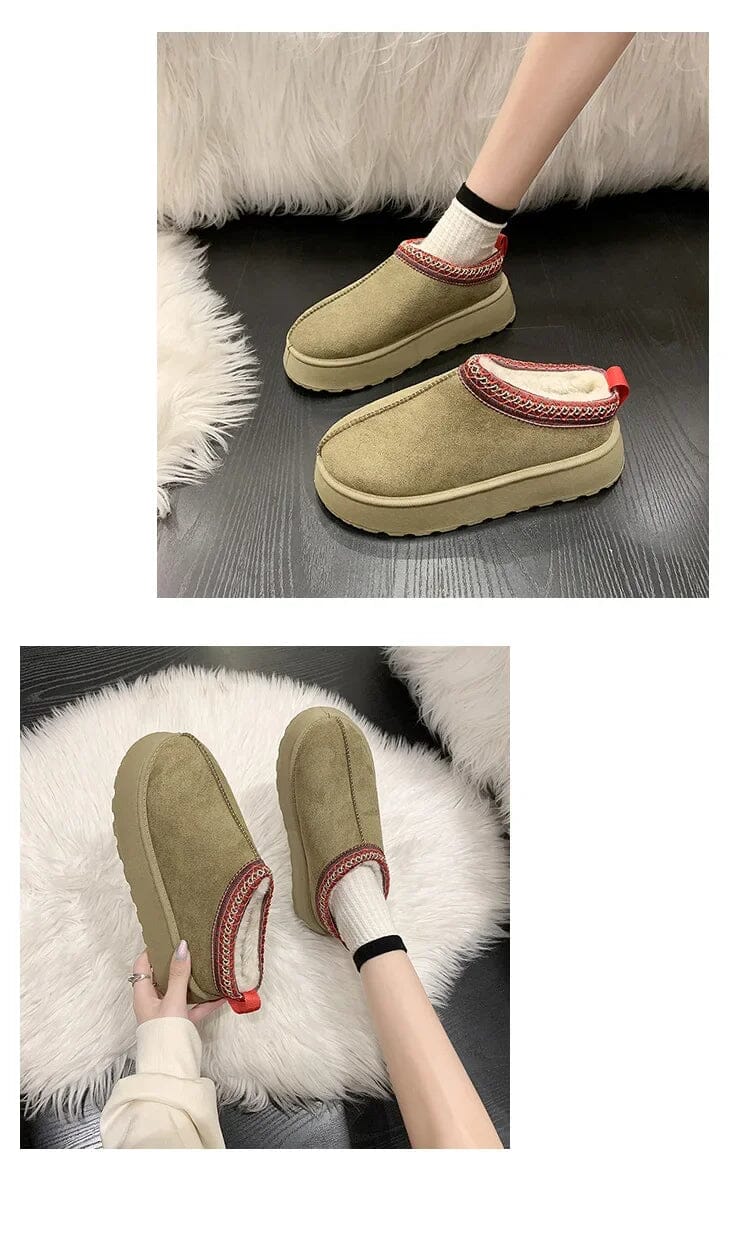 Women's Cashmere Boots Blue Wolf Store