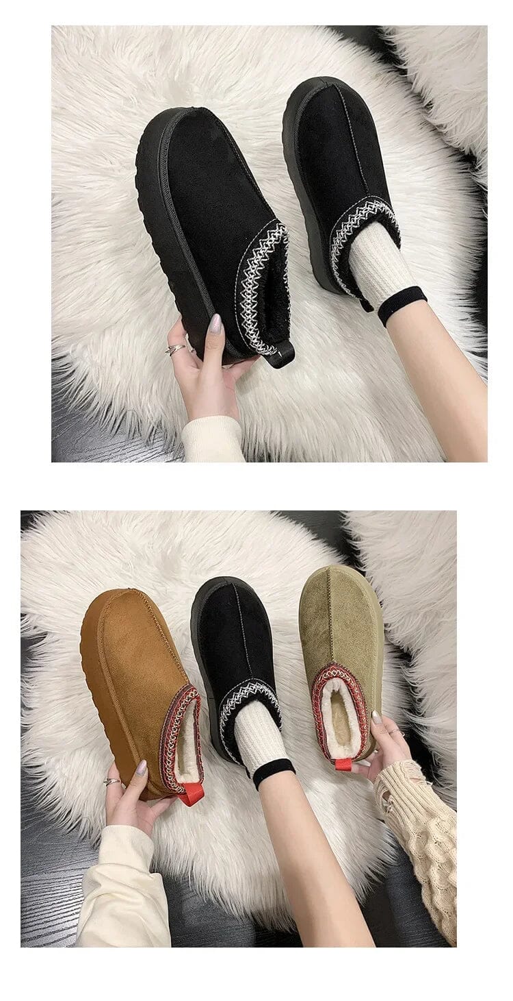 Women's Cashmere Boots Blue Wolf Store