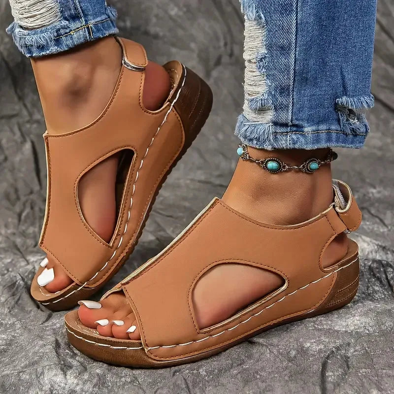 Women's Elevate Wedge Sandals Women's Elevate Wedge Sandals Blue Wolf Store