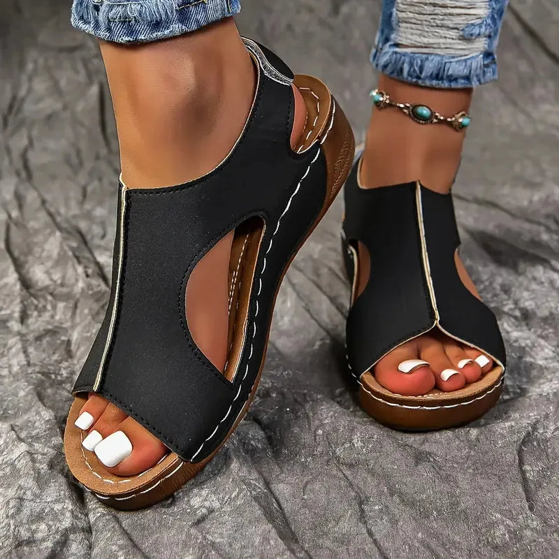 Women's Elevate Wedge Sandals Women's Elevate Wedge Sandals Blue Wolf Store