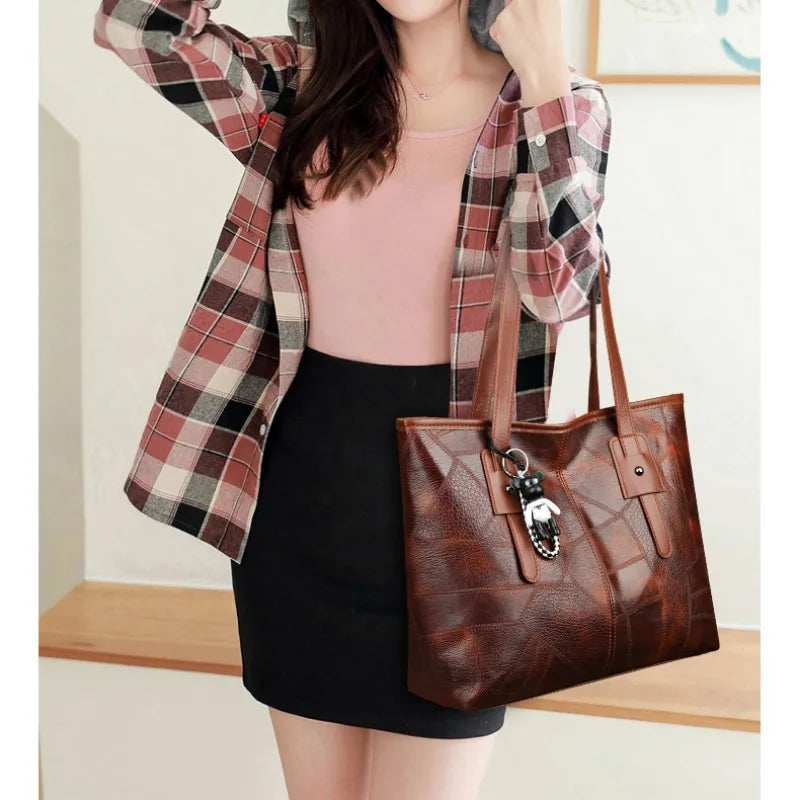 Women's Leather Bag Vera Women's Leather Bag Vera Blue Wolf Store