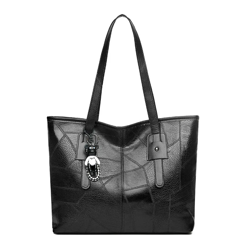 Women's Leather Bag Vera Women's Leather Bag Vera Blue Wolf Store Black