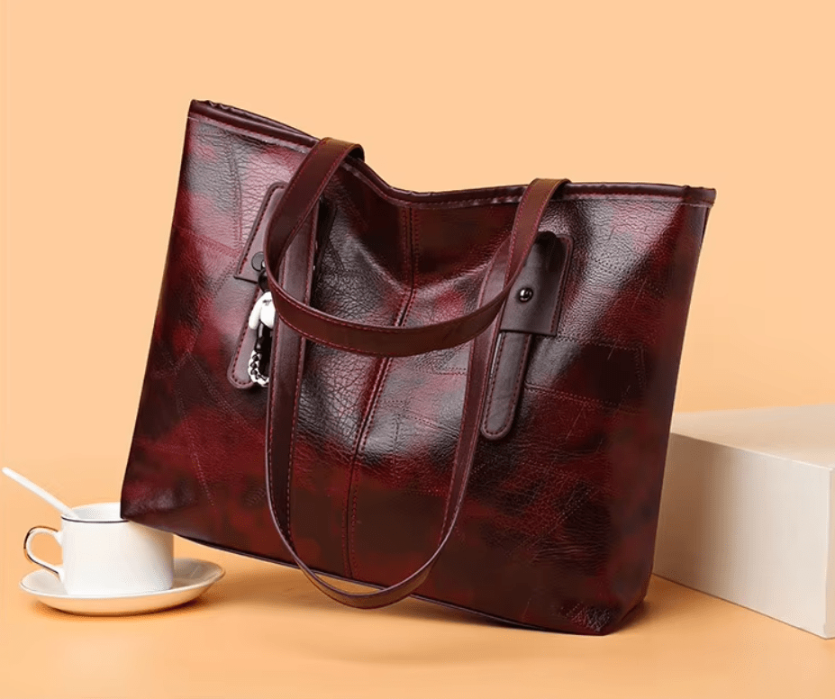 Women's Leather Bag Vera Women's Leather Bag Vera Blue Wolf Store Red