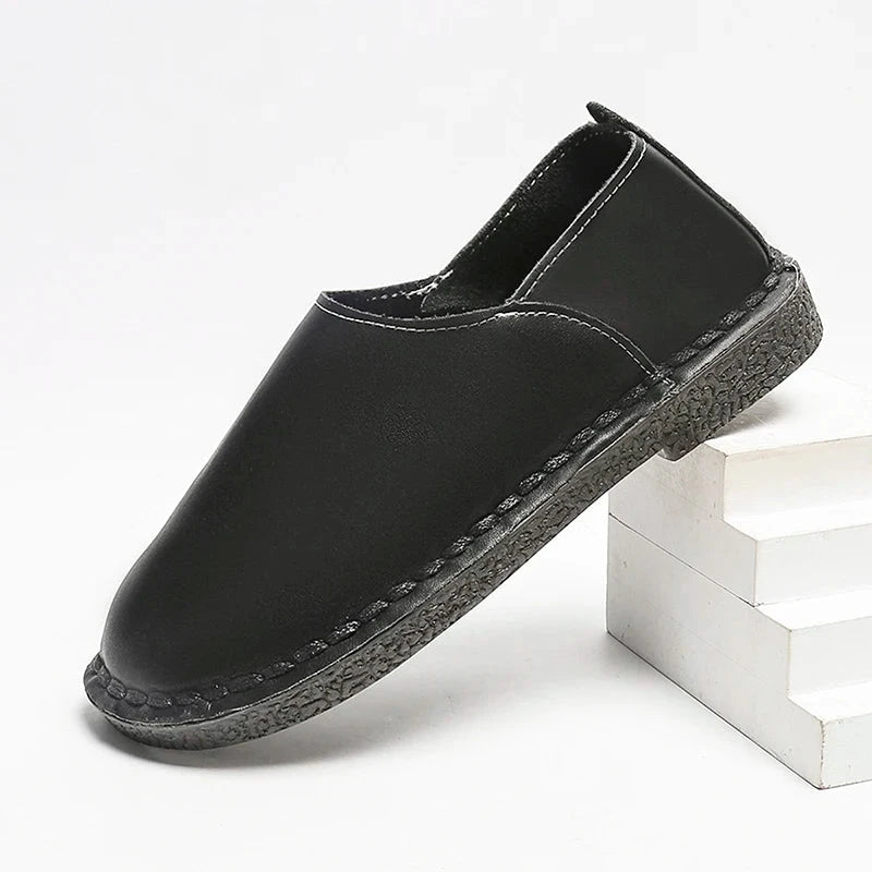 Women's Leather Moccasin Shoes Viena Women's Leather Moccasin Shoes Viena Blue Wolf Store
