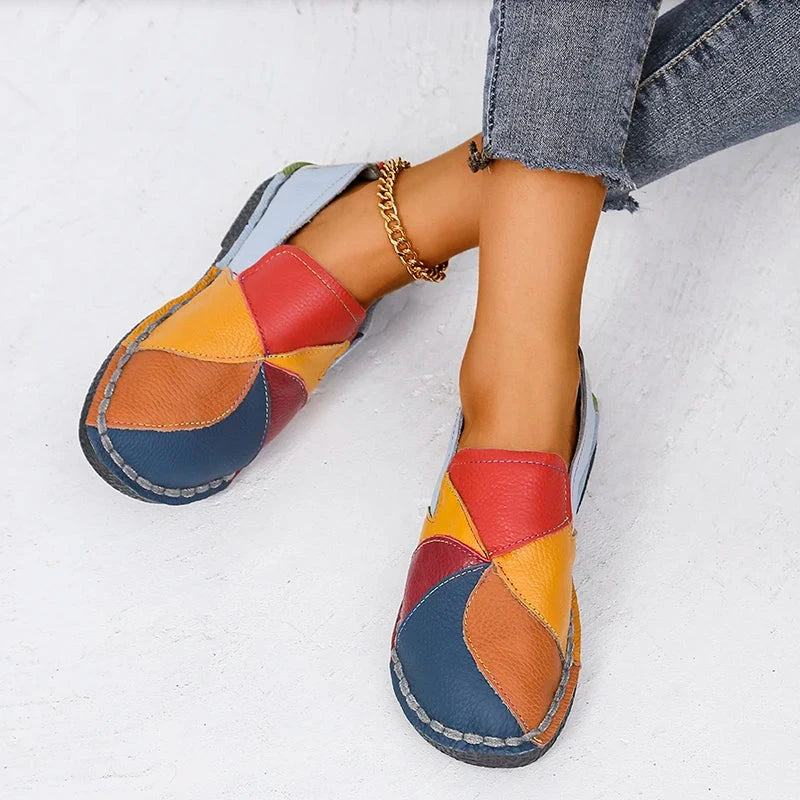 Women's Leather Moccasin Shoes Viena Women's Leather Moccasin Shoes Viena Blue Wolf Store